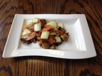 Roast Pork with Mushrooms