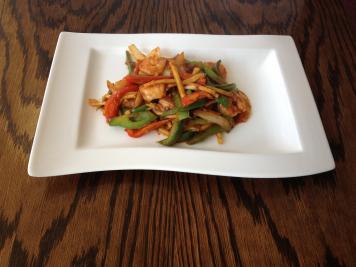 King Prawn with Vegetables & Szechuan Sauce