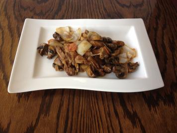 Roast Duck with Mushroom