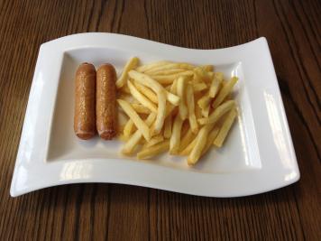 Two Sausages & Chips