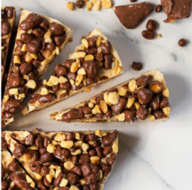 Honeycomb Golden Nugget Cheesecake