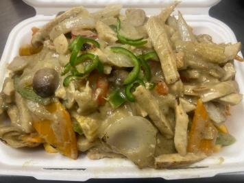 Thai Green Curry Loaded Fries