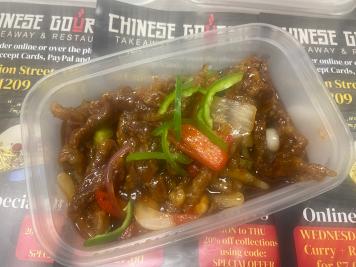 Crispy Beef in Chilli Sauce